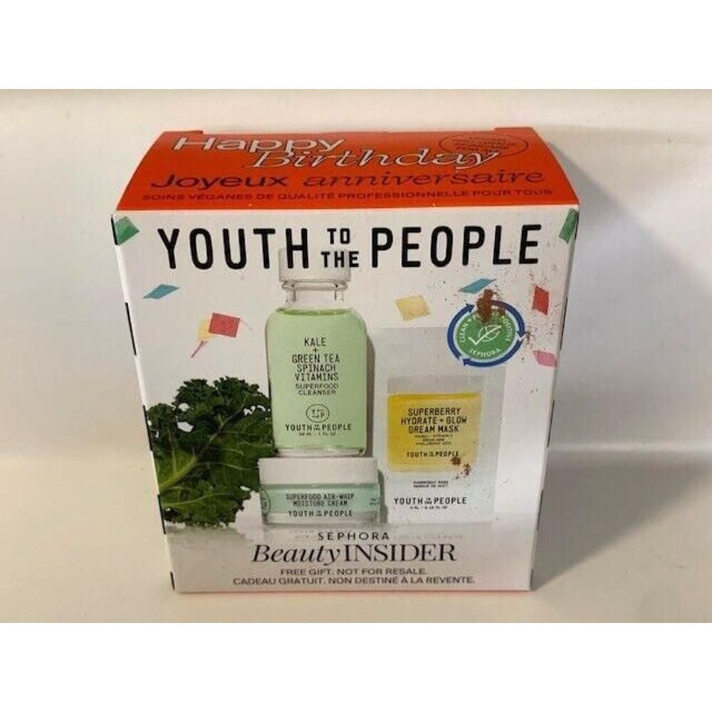 Youth to the People Cleanse & Hydrate Skincare Birthday Set - Picture 1 of 5